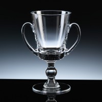 Balmoral Glass Sports Trophy Loving Cup 7 inch, Single, Gift Boxed