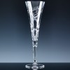 Inverness Crystal Swirl Panelled 24% Lead Crystal 6oz Conical Champagne Flute